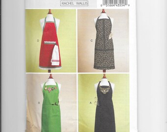 Butterick B5541 - Apron Pattern by designer Rachel Wallis -