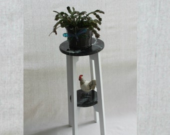 Marble plant stand | Etsy