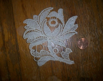 1 cotton 1920s antique lace applique