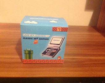 Gameboy Advance SP Classic NES Edition Repo Box Only