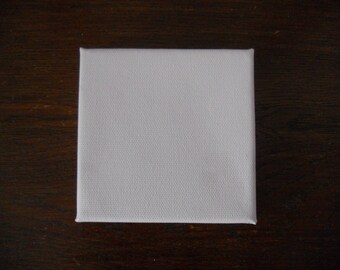 Canvas cotton 320 g/m frame - 10x10cm
