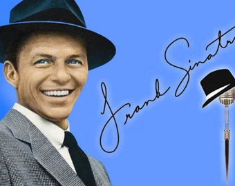 Frank Sinatra Edible image