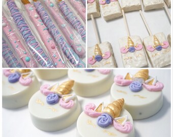 BUNDLE: Unicorn Bundle w/ gold accent