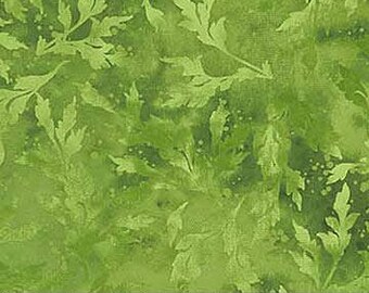 Half Yard PickleGreen Essence Fabric Quilting Cotton Northcott