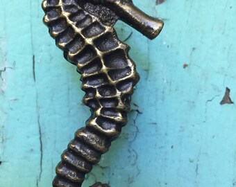 Pair of Sea Horse Drawer Pulls