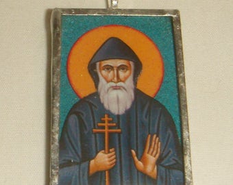 Saint Charbel Makhlouf of Lebanon Pendant inv1779