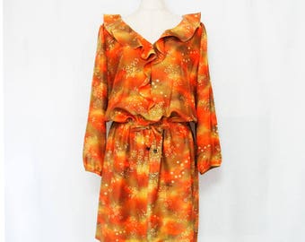 flounce blouse
