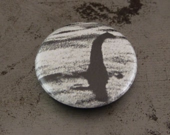Loch Ness Monster Button - Nessie - 1" Button