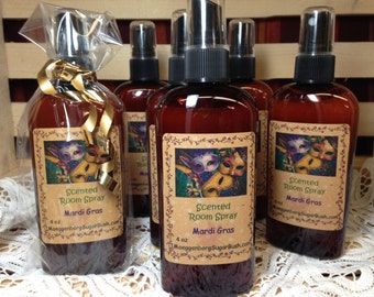 Mardi Gras Highly Scented Room Spray - 4 ounce bottle Moeggenborg Sugar Bush