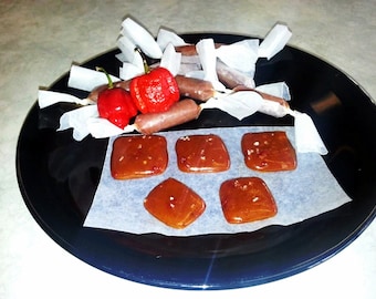 Organic Carolina Reaper Sea Salted Caramel Chews-World's Hottest Caramel Chews. Blazing hot guaranteed the Caramels in the WORLD