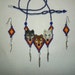 Brick Stitch 3 Wolf/Wolves Delica Seed Beading Pendant Earrings PDF E-File Pattern-448