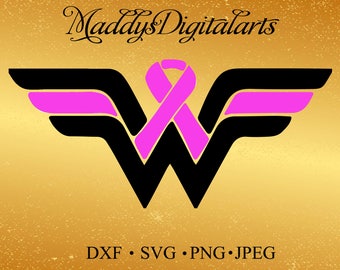 Download Wonder Woman Wonder Woman Breast Cancer Ribbon Wonder Woman