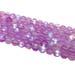1Full Strand Matte Mystic Aura Quartz Round Beads, 8mm 10mm Purple Aura Quartz,Holographic Quartz For Jewelry Making