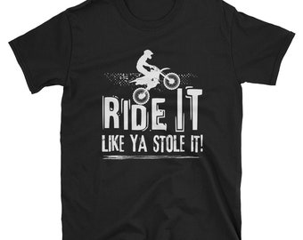 dirtbike birthday shirt