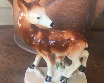 Vintage Ceramic Deer Japan