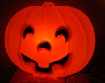 Blinky blowmold pumpkin (not large size)