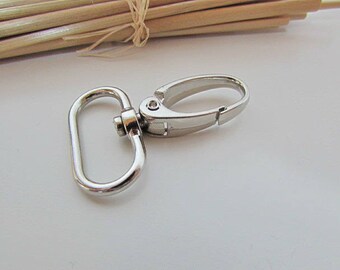 4 snap for bag of 25 mm - silver - ref 31.62 handle