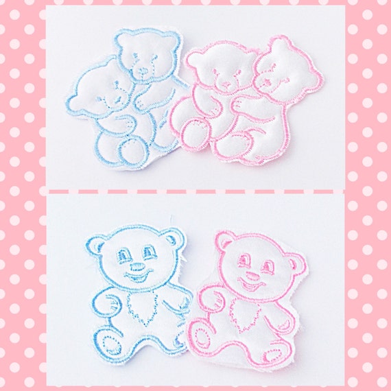 sew on teddy bear motifs