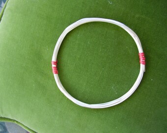 18 Gauge fine silver wire - 1 ft