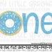 One donut birthday svg - donut grow up svg - boy donut party - Donut svg - donut party - one svg - first birthday svg