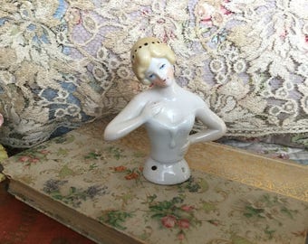 Vintage German 1920s Half Doll