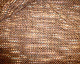 NO. 43-WEAVING TAPESTRY - BLUE PURPLE BROWN