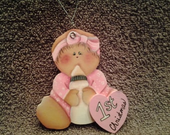 Baby's First Christmas ornament