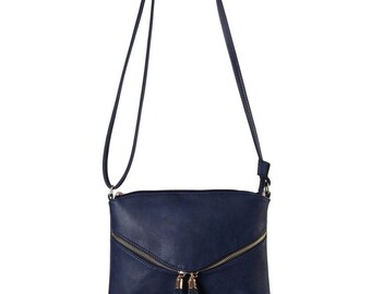 Monogrammed Purse with Tassel | Personalized Handbag | Personalized Tassel Purse | Personalized Crossbody | Multiple Colors