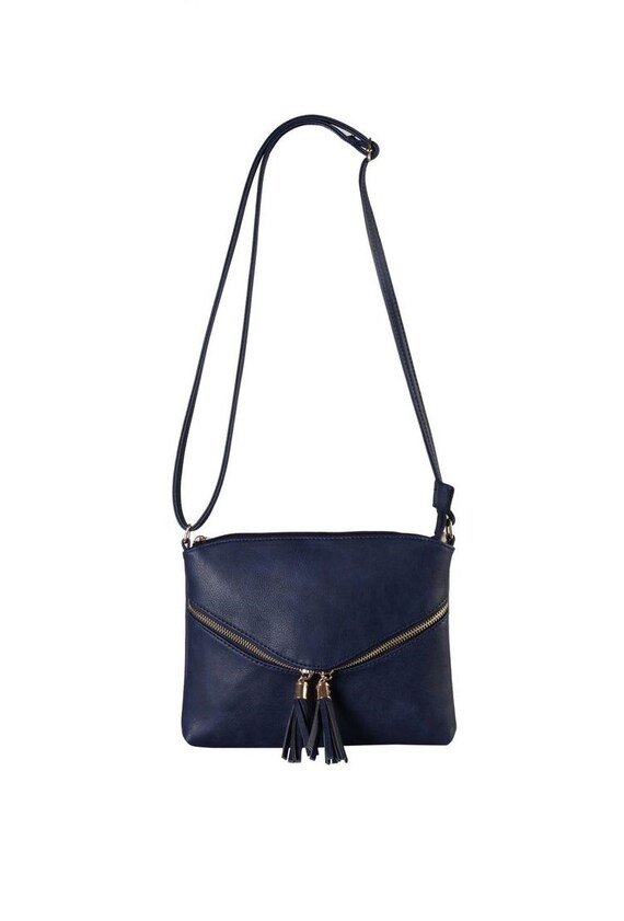 Monogrammed Purse with Tassel Personalized Handbag