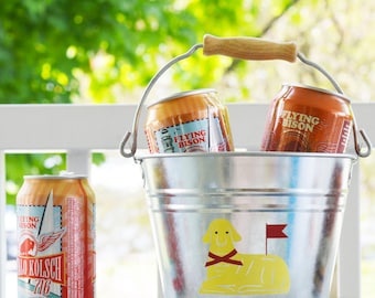buffalo beer bucket, buffalo ny gift, butter lamb gift, buffalo butter lamb, butter lamb pail, it's butter in buffalo™