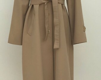 Original vintage trench coat, 70s, boho