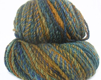 Handspun Yarn handdyed Merino wool
