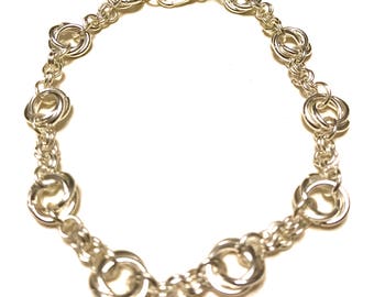 Rose Chain Bracelet