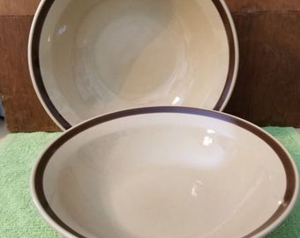 Vegetable Bowls - Ginger Stoneware - Set of 2