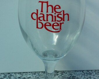 Ceres Danish Beer Pilsner Footed Glass