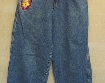 Vintage 1990's JNCO Jesters Punk Raver Skateboard Jeans 30 X 30 USA