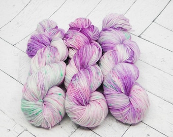 Heffalumps and Woozles Hand Dyed Superwash Sock Yarn
