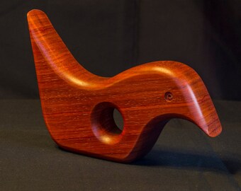 Wooden bird ornament / paperweight