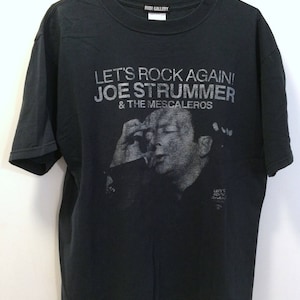 joe strummer mescaleros t shirt