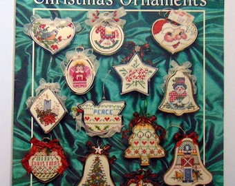 Counted Cross Stitch booklet "Christmas Ornaments" 1988