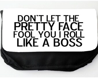 Make Up Case - Rude Funny Gift - Weed Bag - Gift for Best Friend - Sweary Gift - Mature Listing - Rude Funny Gift - Christmas Gift