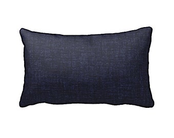 Lumbar Pillow Cover Navy Blue Pillow Cover Throw Pillow Cover Decorative Pillow for Couch Accent Pillow 12x16 Pillow Cover 12x20 Pillow