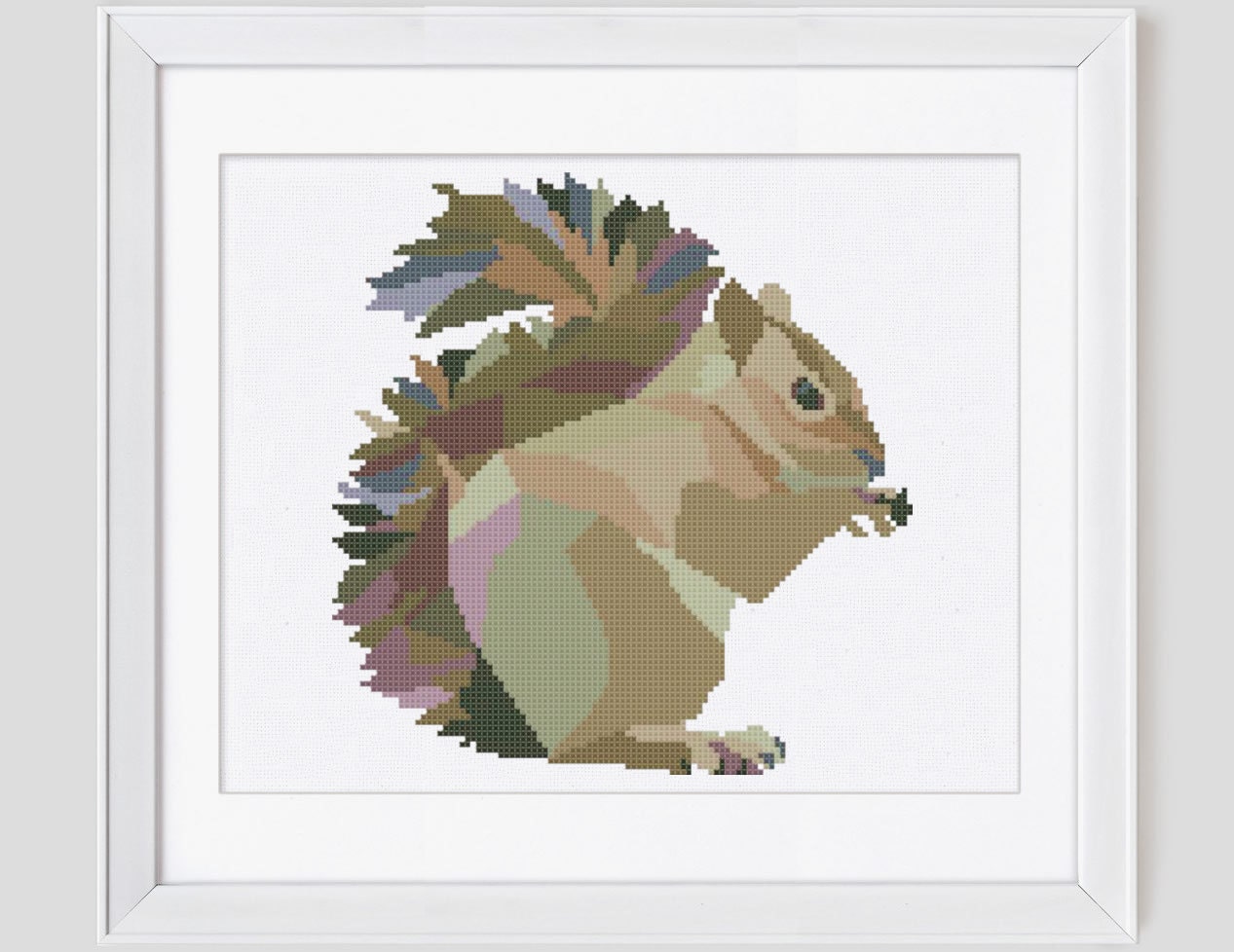 Squirrel cross stitch squirrel cross stitch pattern squirrel