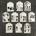 Jip and Janneke paper cardbord tags - 10 pcs