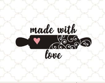 Free Free 200 Made With Love Kitchen Svg SVG PNG EPS DXF File