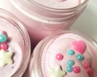 BUBBLEGUM whipped soap x foaming scrub