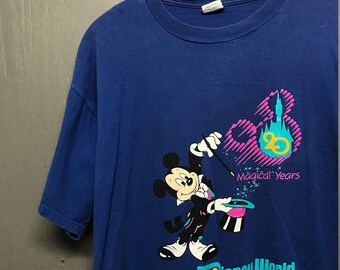 XXL vintage 1991 Disney World t shirt * Mickey Mouse