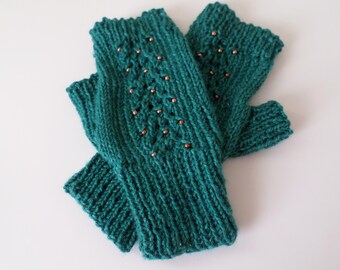 Mittens - Texting Mittens - Beaded Mittens