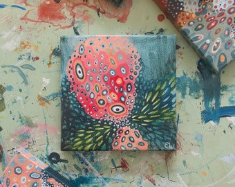 Eighteen: Small Original Abstract Painting