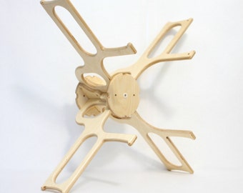 Skein Winder SpinOlution - 1 and 2 yard skein setup - accessory - yarn holder - hank maker - windmill style winder